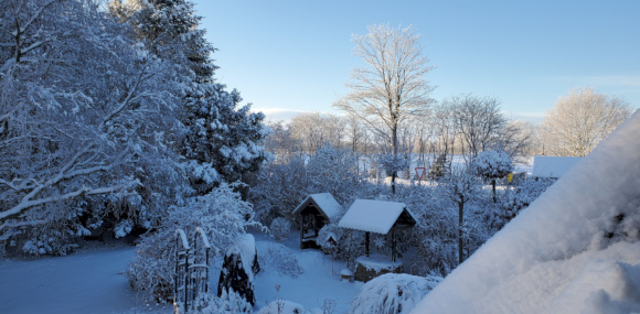 Blick aus dem Dachfl&auml;chenfenster